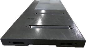 The RazorGage ST programmable saw stop configured with a Windows 8 Pro touch tablet.