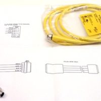 This replacement cable kit with 4-pin cable, connector and schematic is for the MicroLynx Drive on your RazorGage positioner or automated saw system.