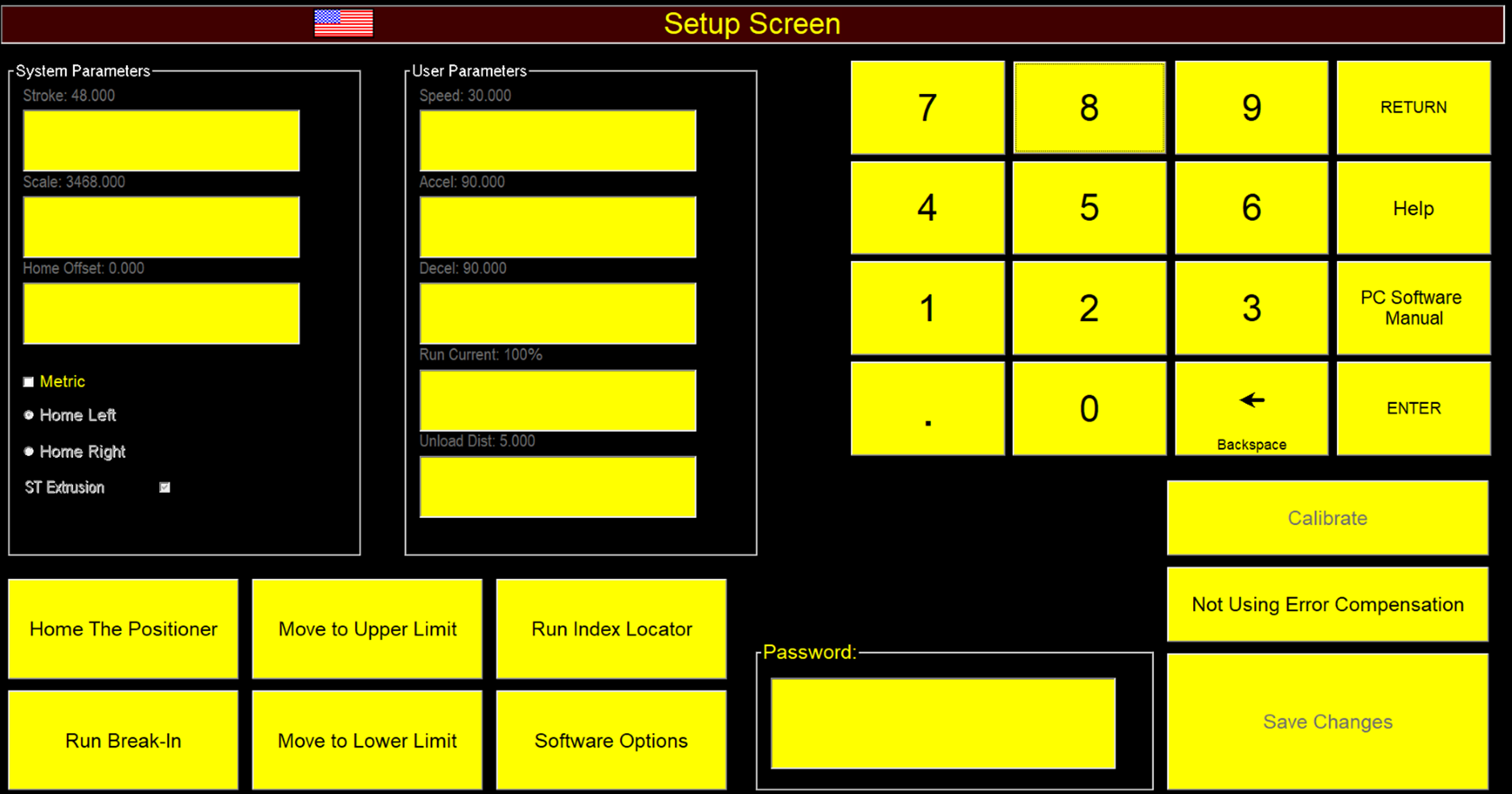 XT-PC-setup-screen